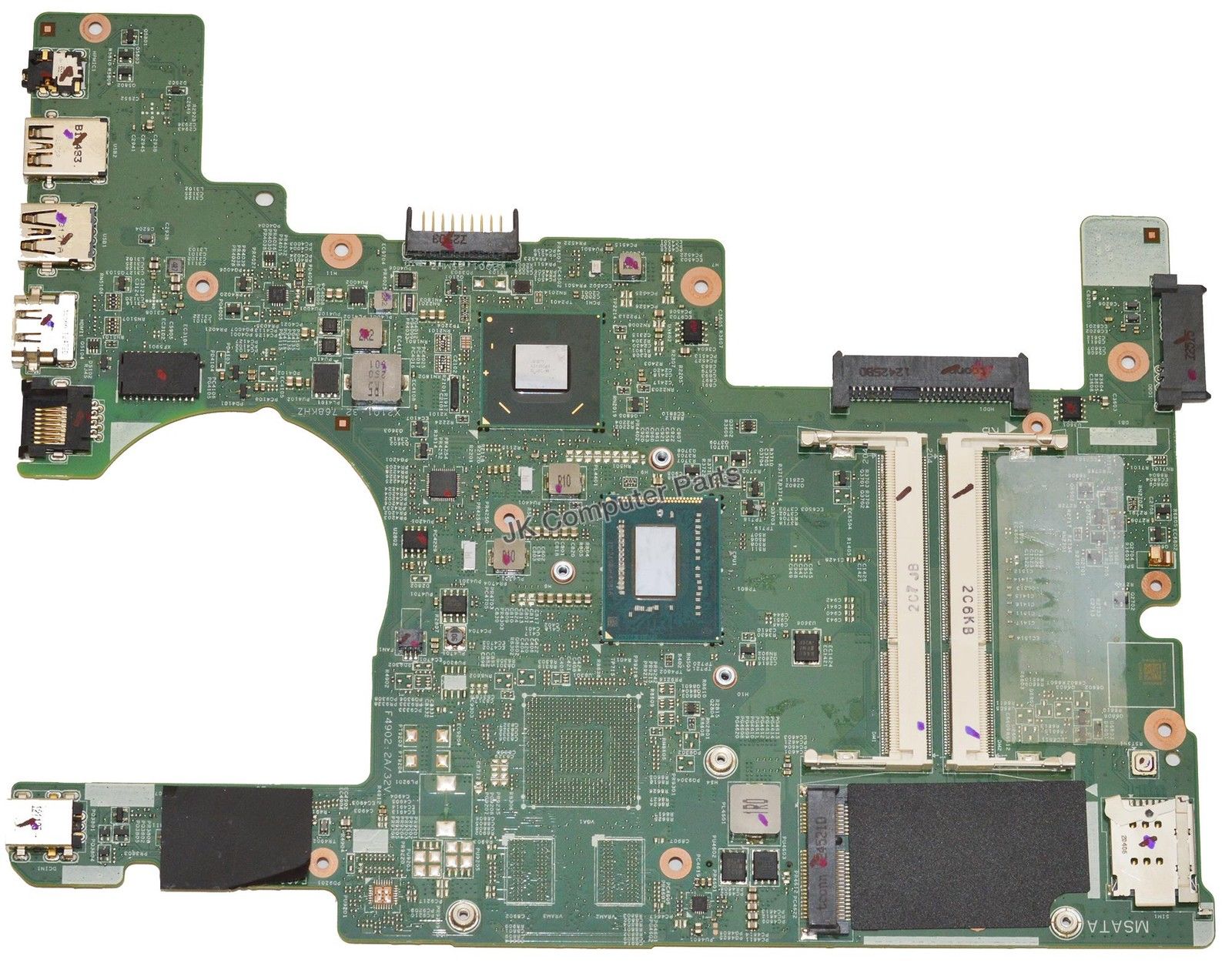 Dell Inspiron 15z 5523 Laptop-Hauptplatine mit 2,0-GHz-CPU (i7-3537U)